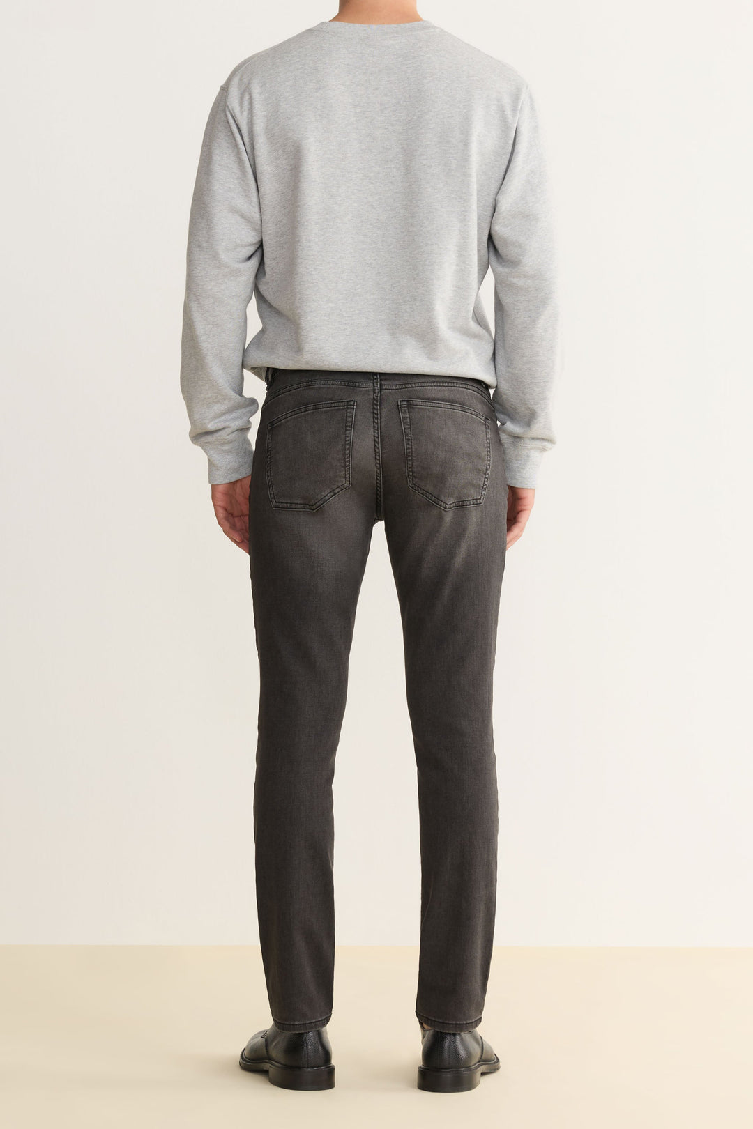 AMS - SLIM JEANS | FADED BLACK