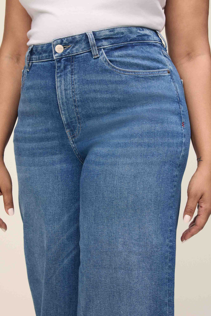 ICN PLUS - CROPPED WIDE LEG JEANS | CROSSROADS