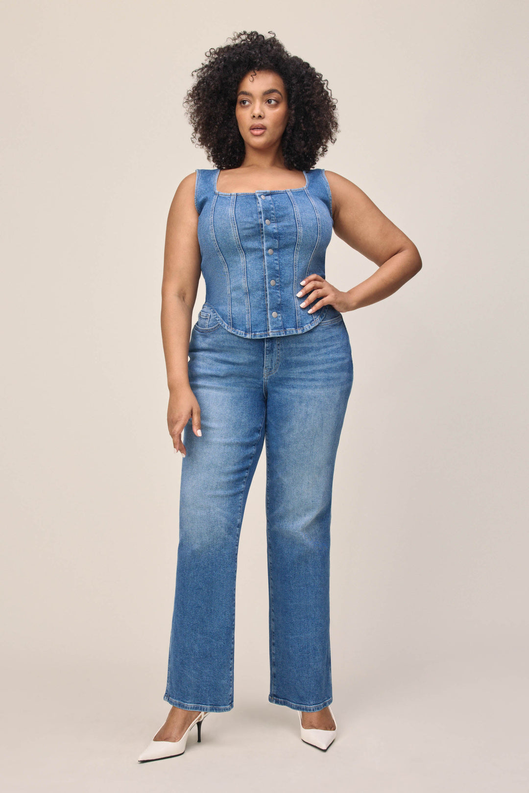 SAT PLUS - 90'S STRAIGHT JEANS | HIGH ROAD