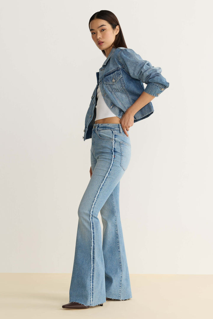 KPB - CROPPED DENIM JACKET | BAMBINO