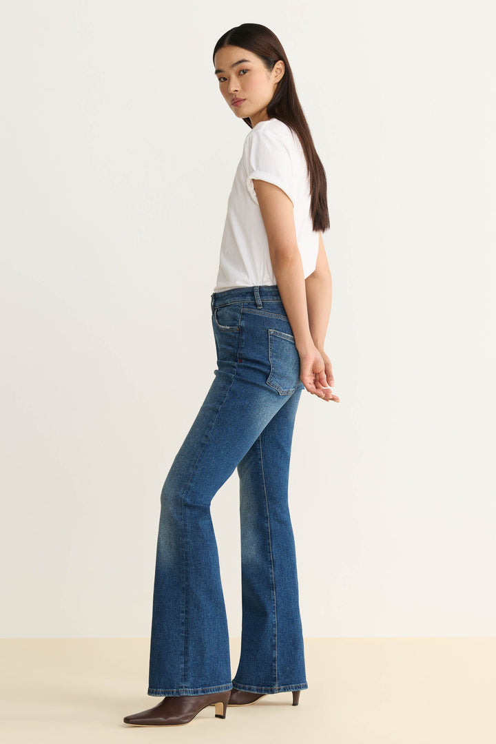 NAO - HIGH RISE BOOTCUT JEANS | BOWIE