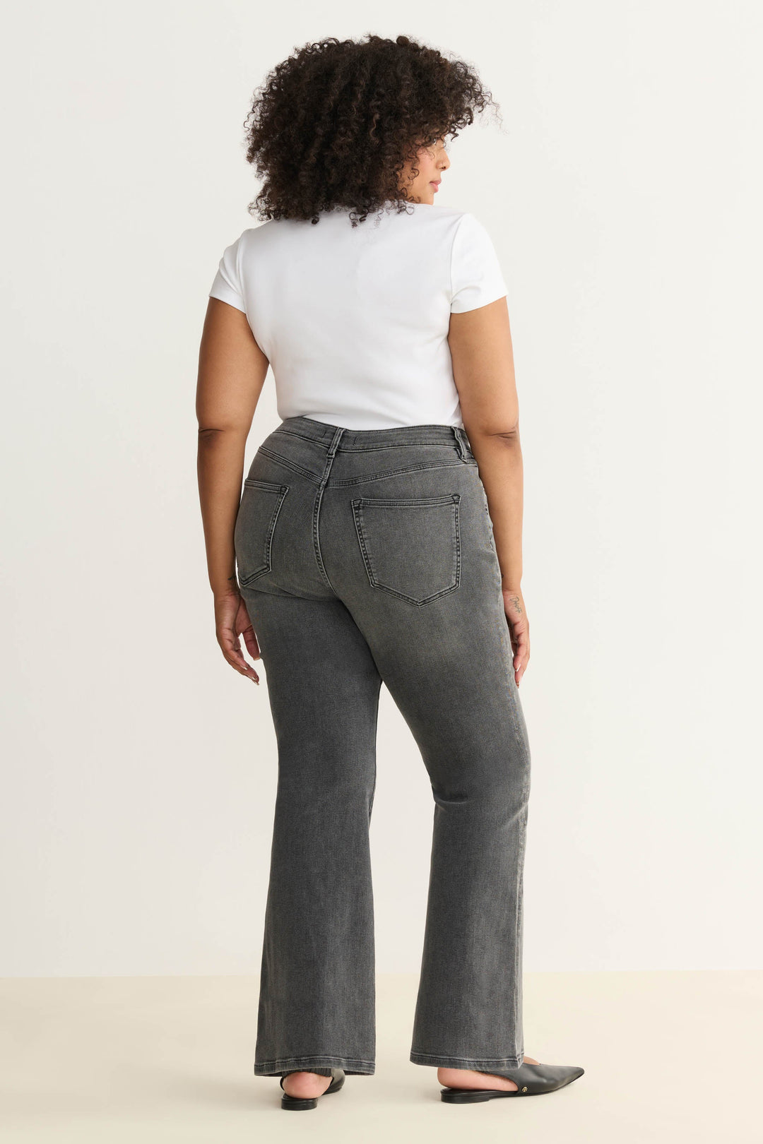 NAO STRETCH PLUS - HIGH RISE BOOTCUT JEANS | NEW MOON