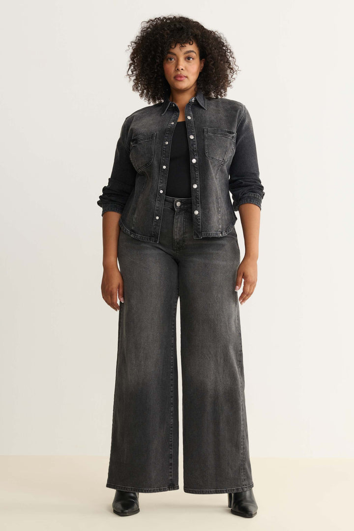 PMI PLUS - WESTERN DENIM SHIRT | IN THE NIGHT