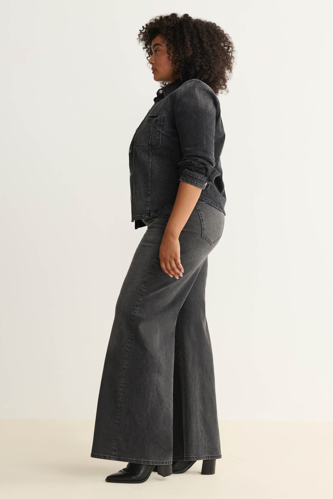 PMI PLUS - WESTERN DENIM SHIRT | IN THE NIGHT