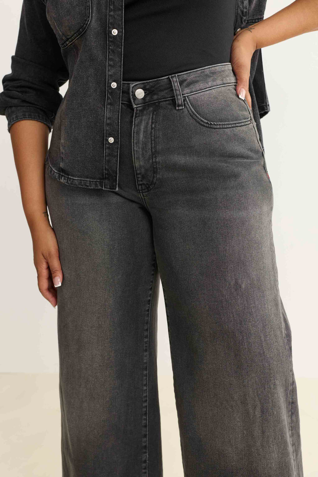 PMI PLUS - WESTERN DENIM SHIRT | IN THE NIGHT