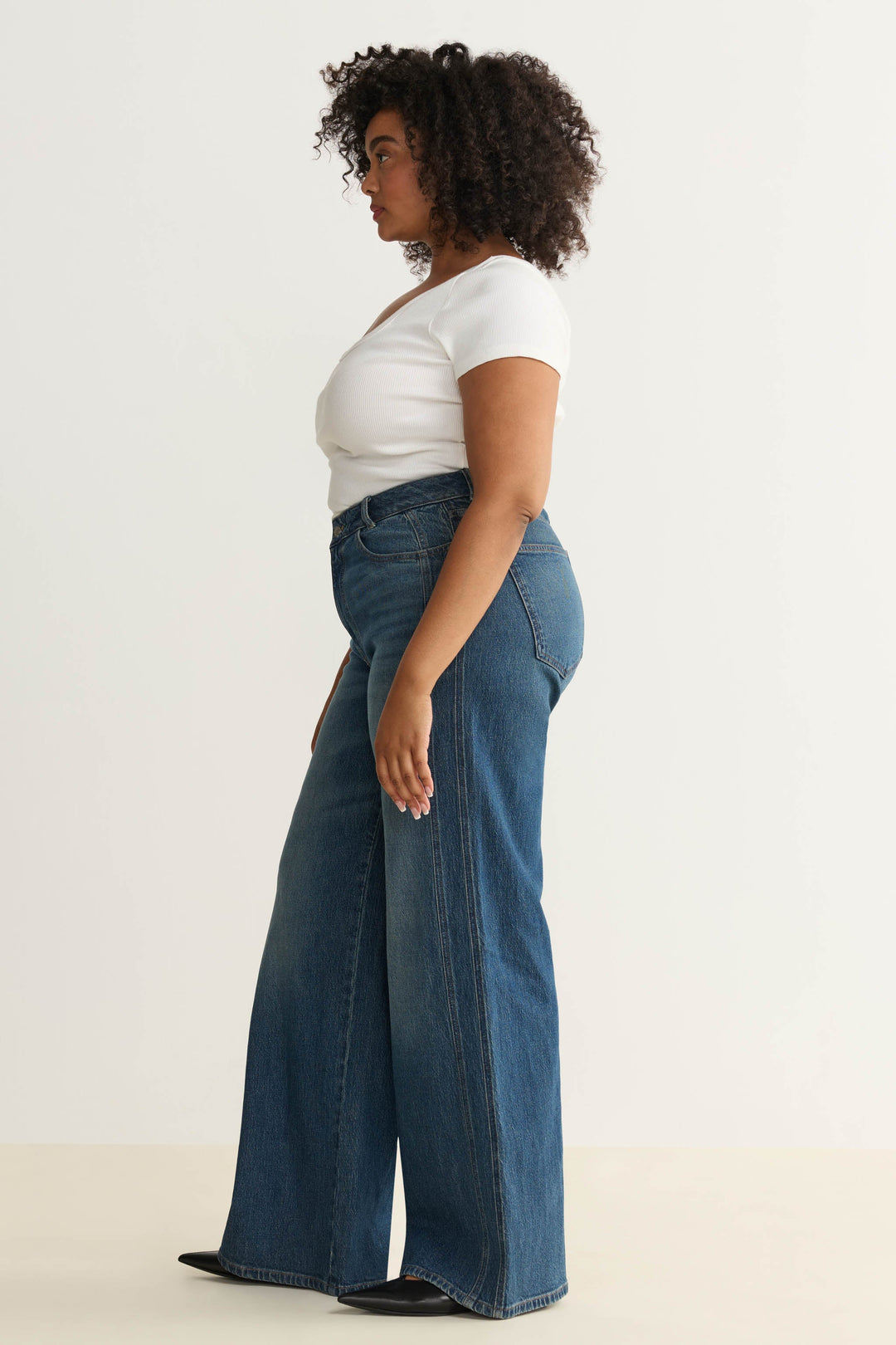 NCE PLUS - WIDE LEG JEANS | SCENIC ROUTE