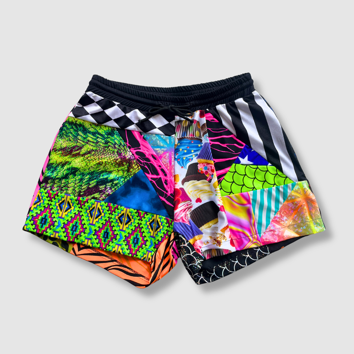 the 'mixed print' swim short
