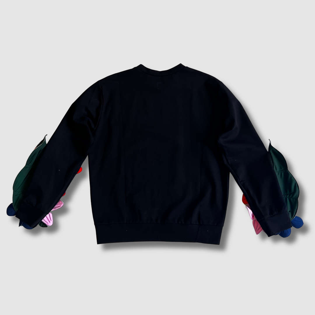 'midnight blossoms' crewneck sweatshirt