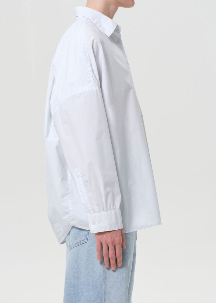 Roux Balloon Shirt in Hail