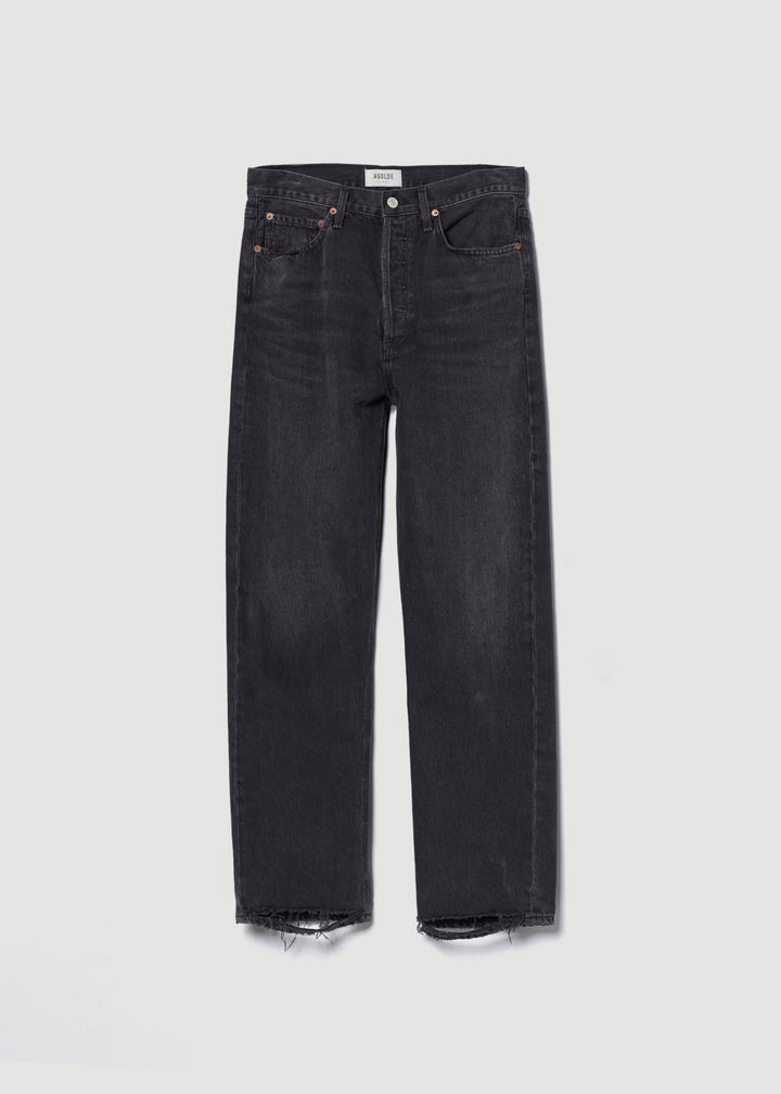 90's Crop Mid Rise Straight in Tar