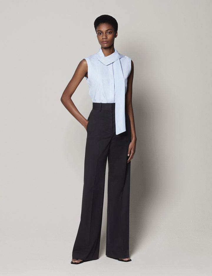Sleeveless Tie Blouse - Resale