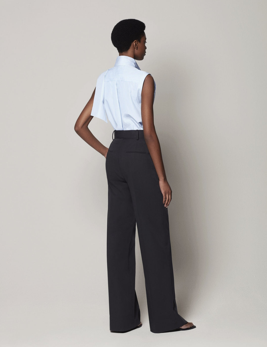 Sleeveless Tie Blouse - Resale