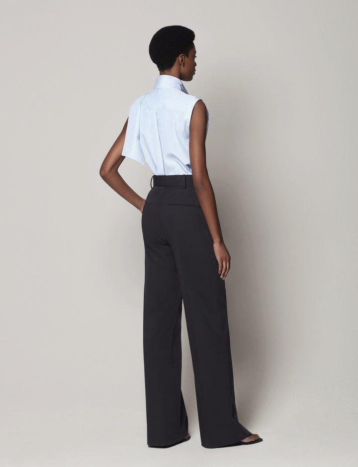 Sleeveless Tie Blouse - Resale