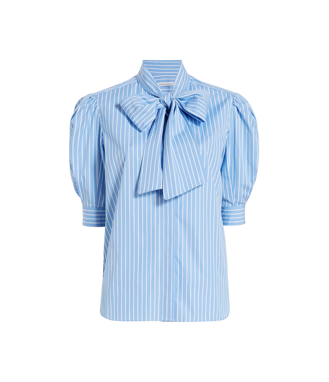 Short Sleeve Exaggerated Bow Blouse - Resale
