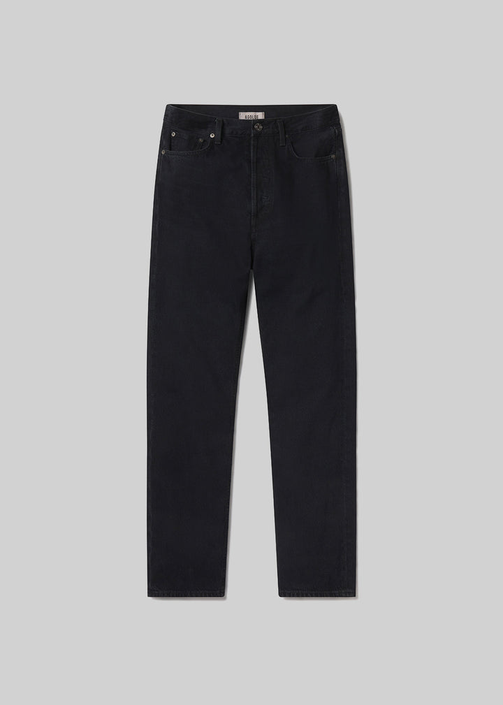 90's Pinch Waist High Rise Straight in Crushed