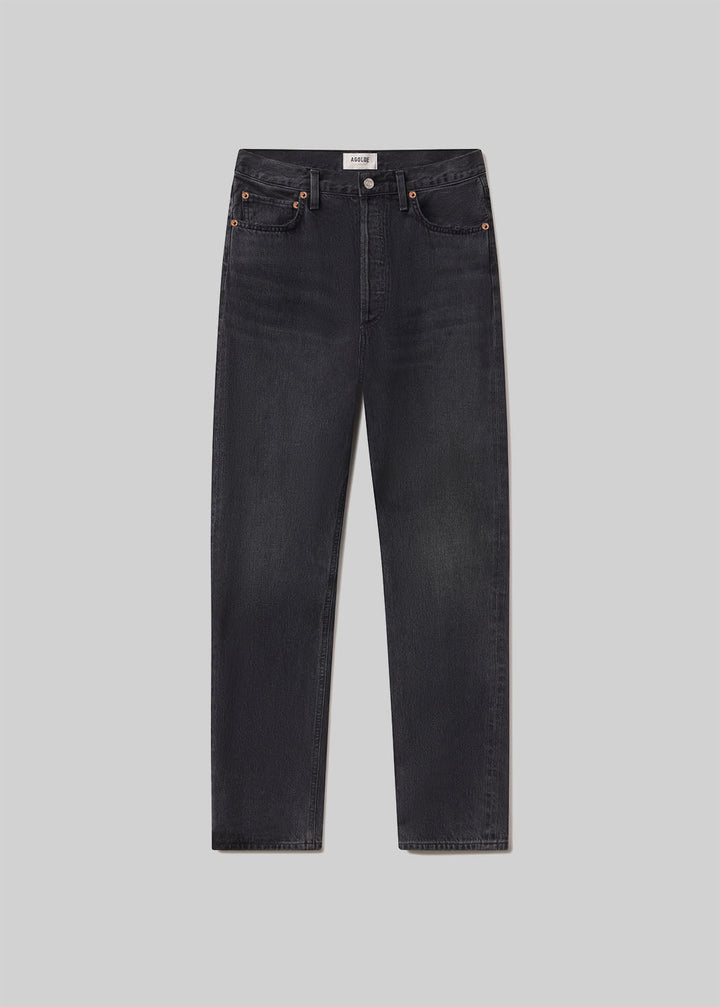 90's Pinch Waist High Rise Straight in Hitch