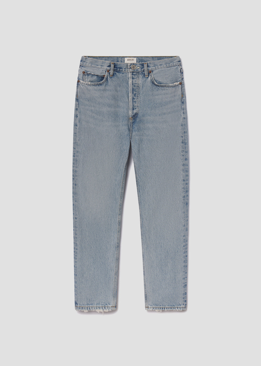 90's Pinch Waist High Rise Straight in Force