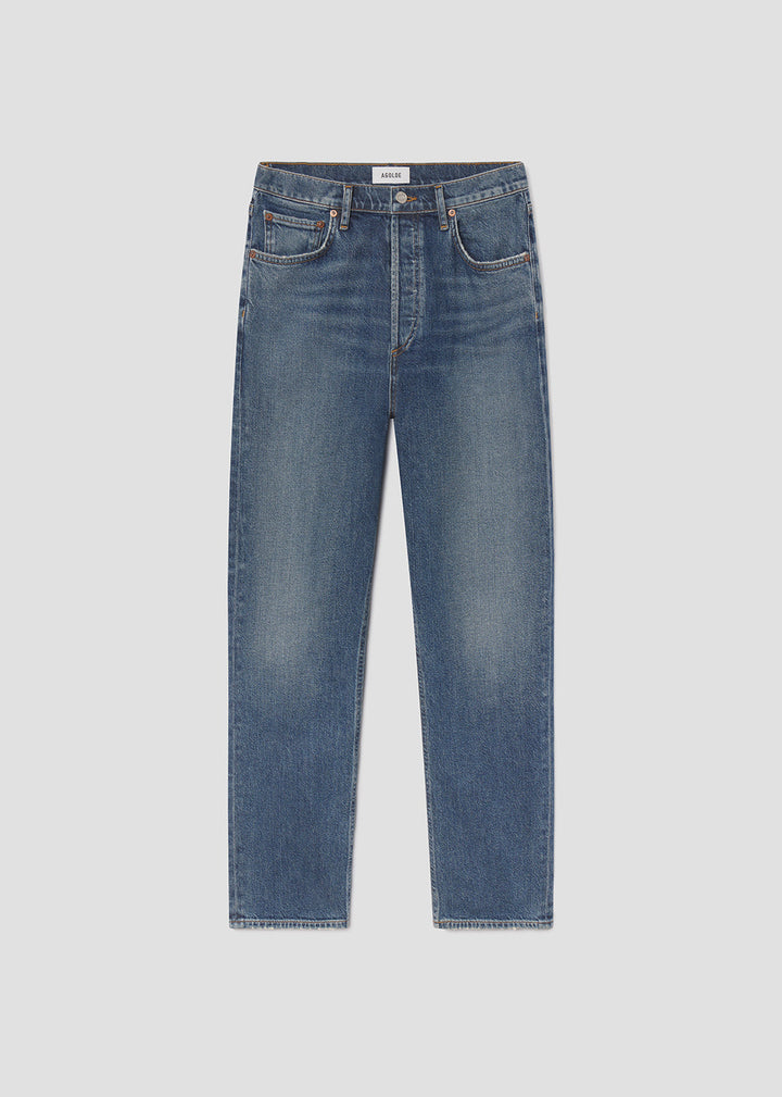 90's Pinch Waist Crop (Comfort Stretch) in Overcast