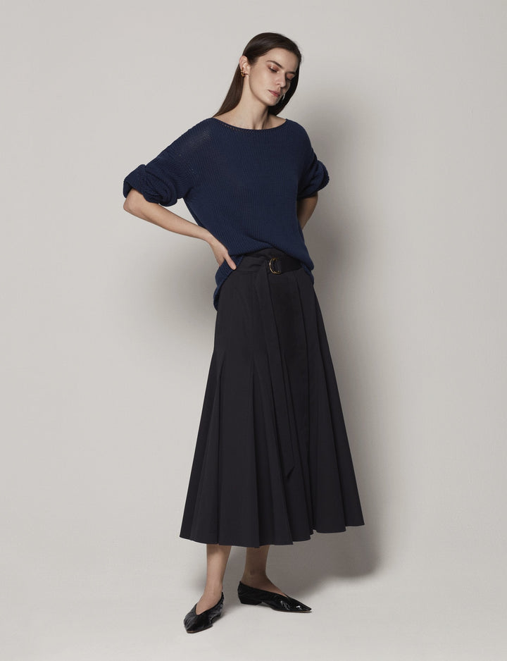 Draped Knit Sweater - Resale