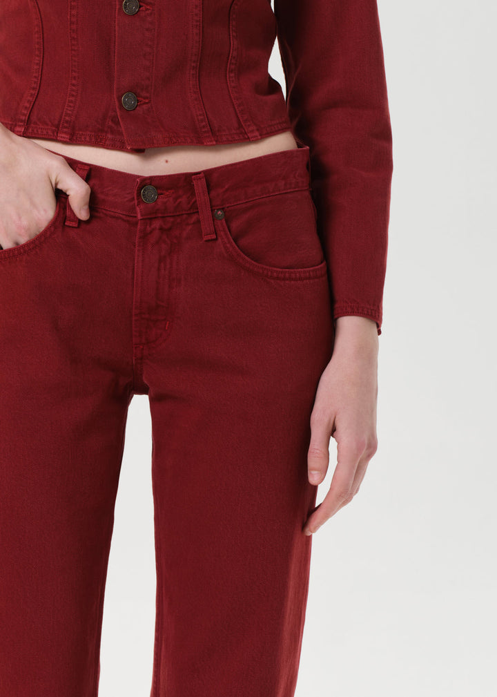 Low Rise Slim in Brick