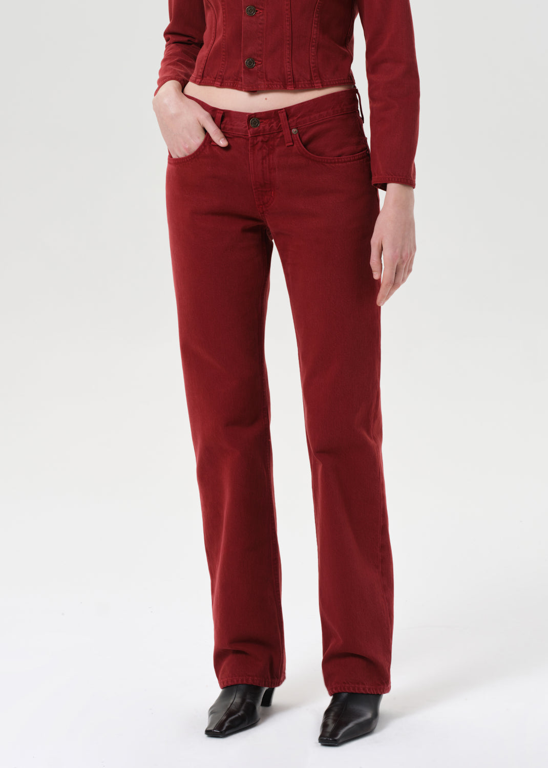 Low Rise Slim in Brick