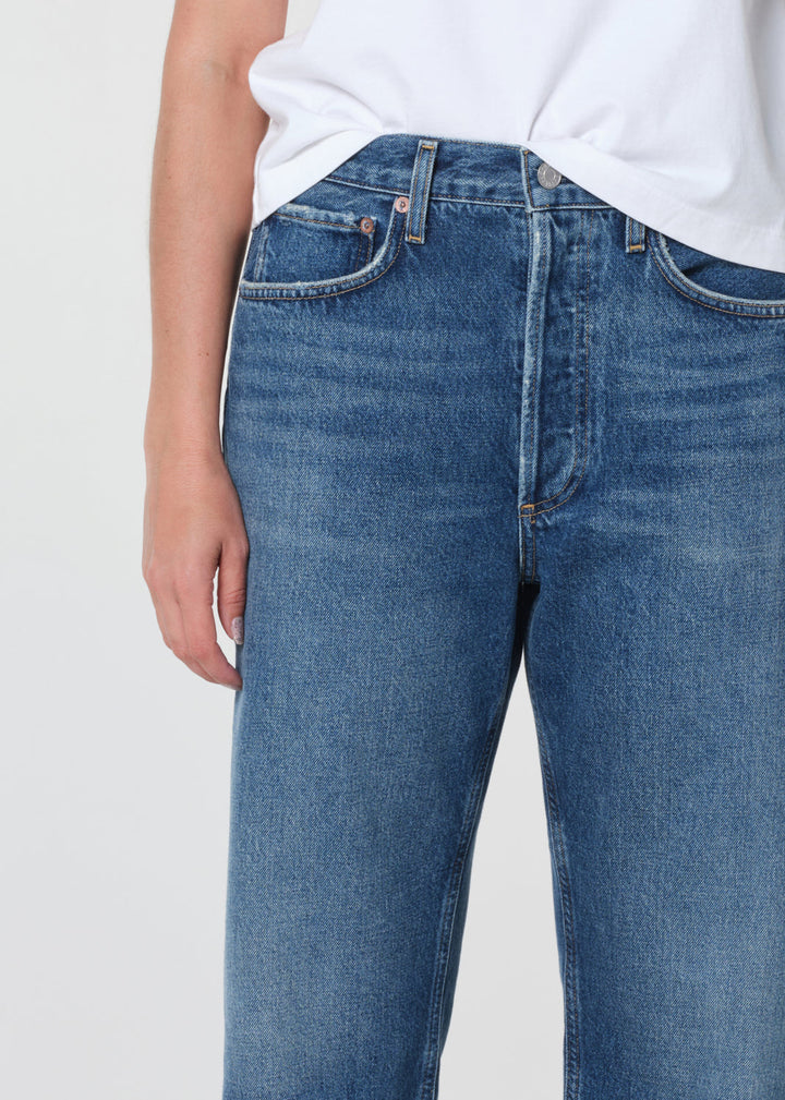 90's Crop Mid Rise Straight Petite in Bounty