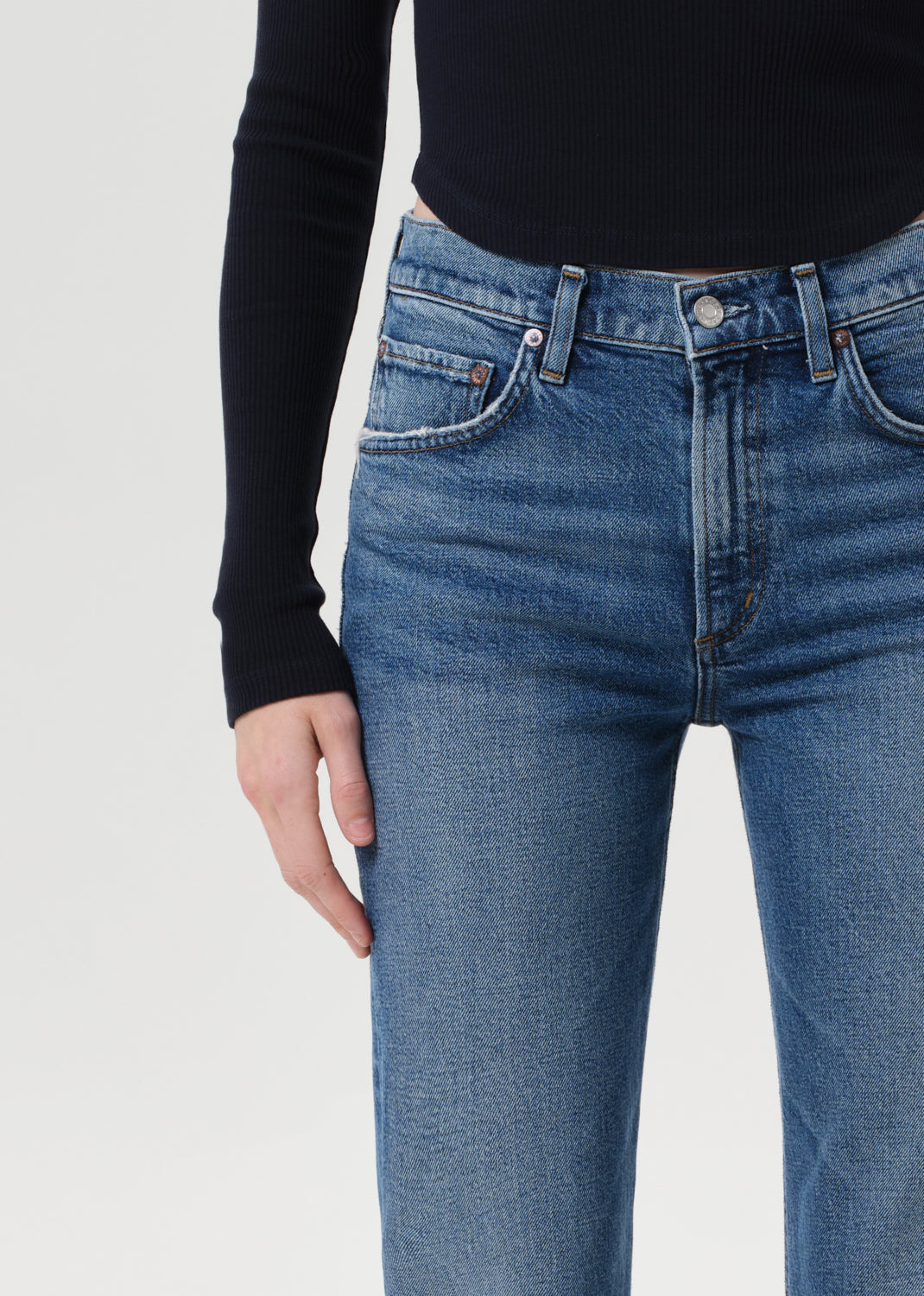 Mid Rise Kick Boot (Comfort Stretch) in Curve