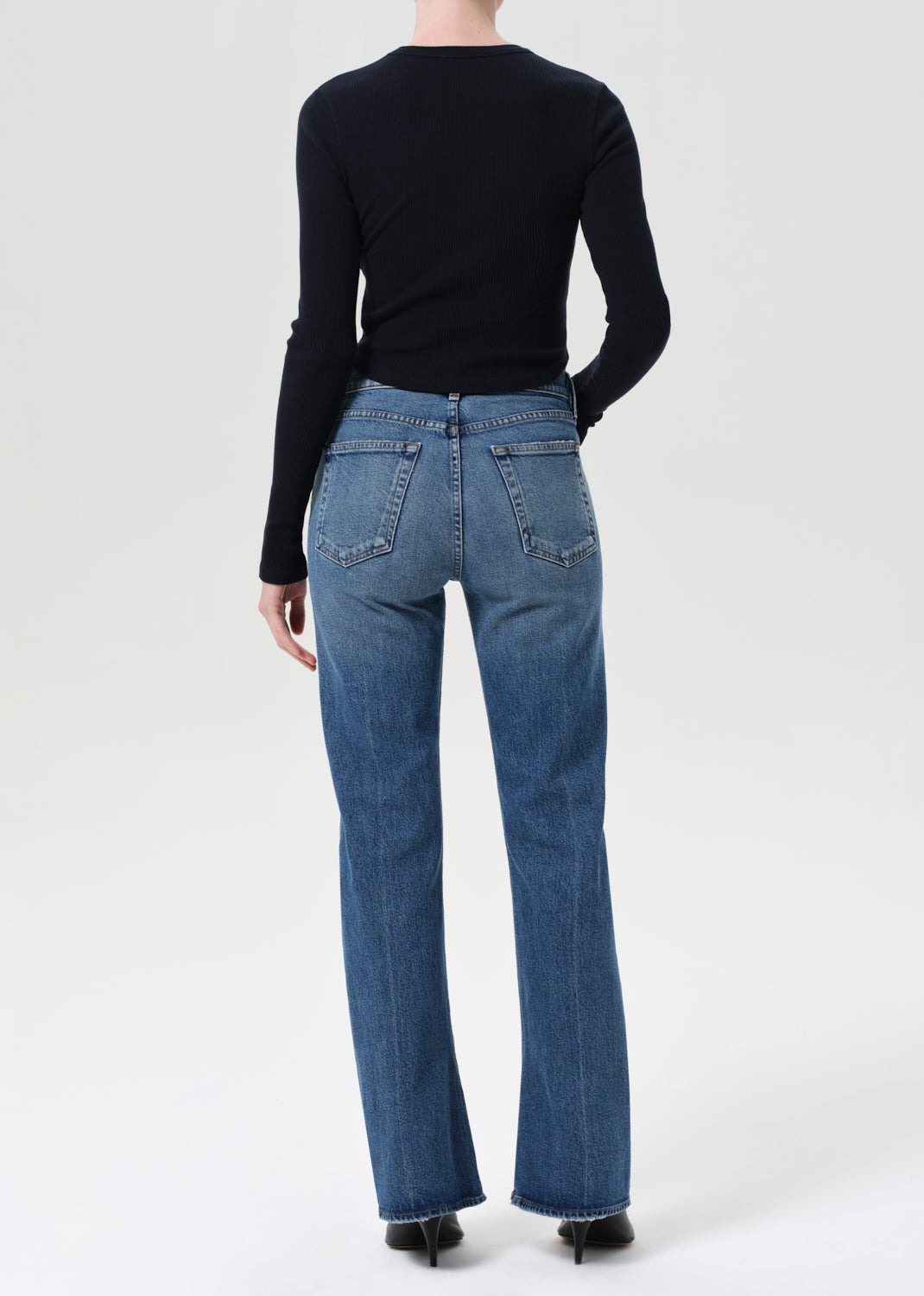 Mid Rise Kick Boot (Comfort Stretch) in Curve