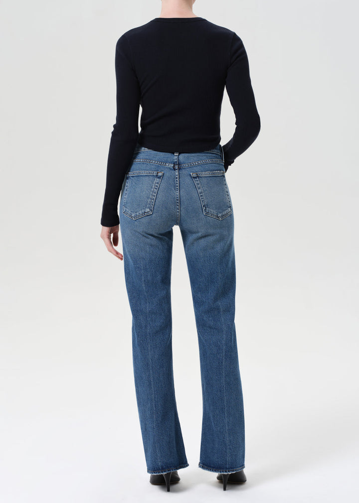 Mid Rise Kick Boot (Comfort Stretch) in Curve