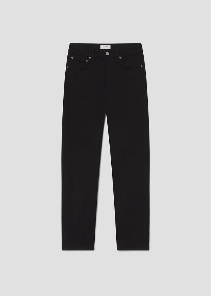 90's Pinch Waist High Rise Straight Long (Comfort Stretch) in Cover