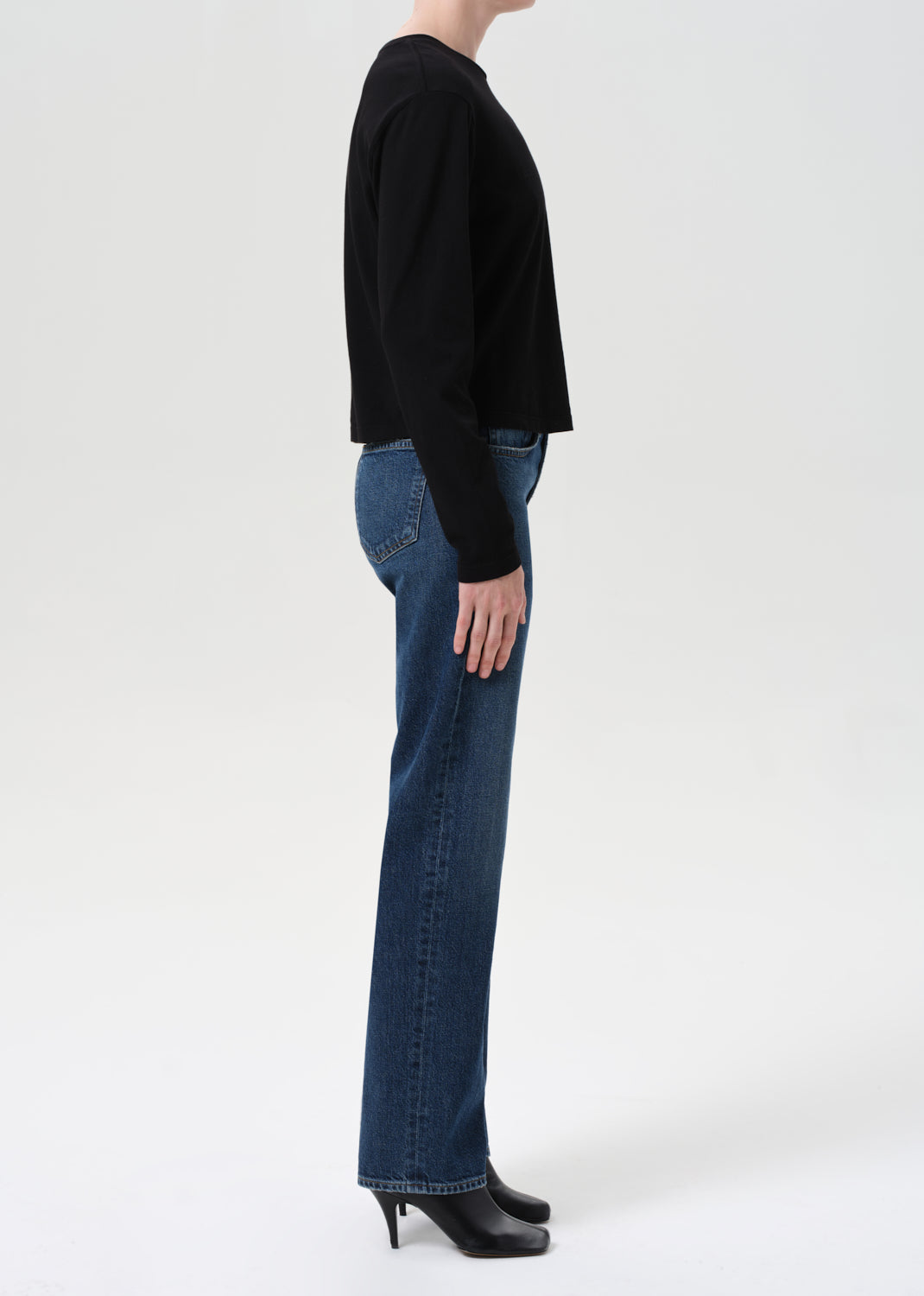 Low Rise Slim 29" (Comfort Stretch) in Slick