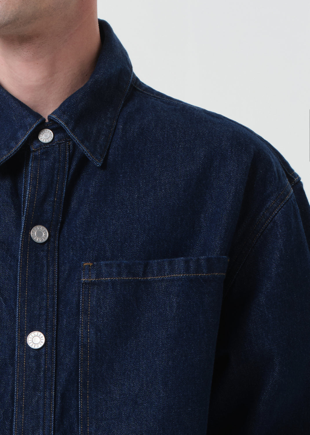 Atticus Shirt in Rinse