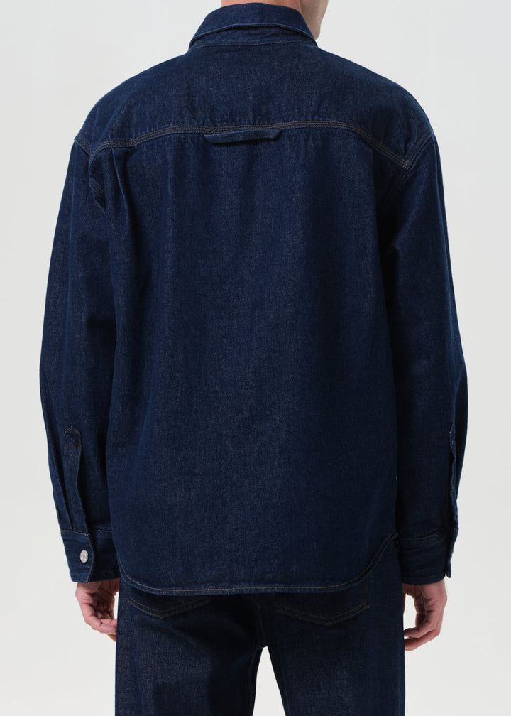Atticus Shirt in Rinse