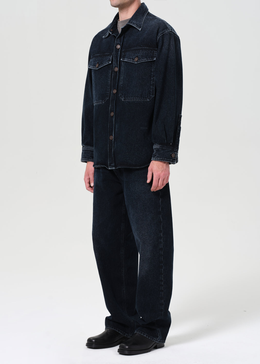 Park Denim Shirt Jacket in Boyd
