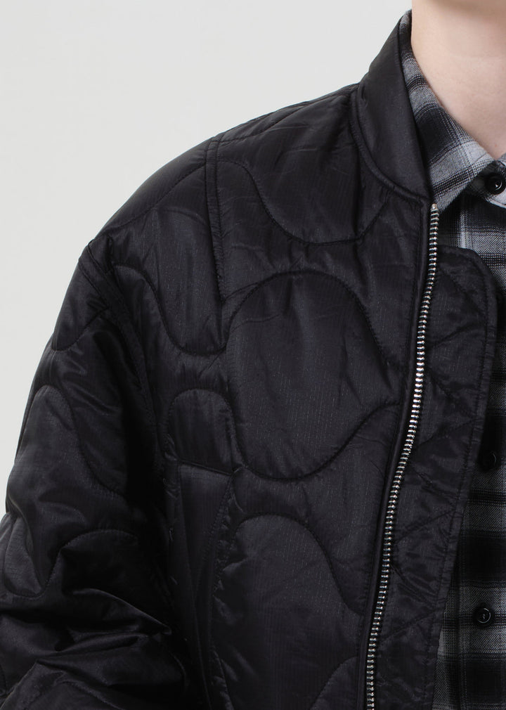 Iona Quilted Jacket in Black