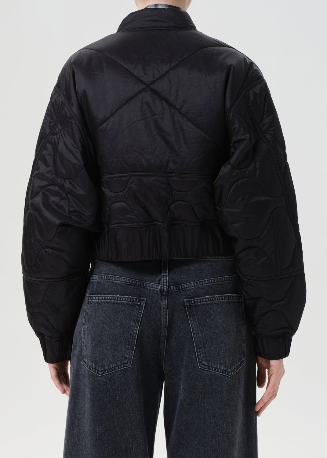 Iona Quilted Jacket in Black