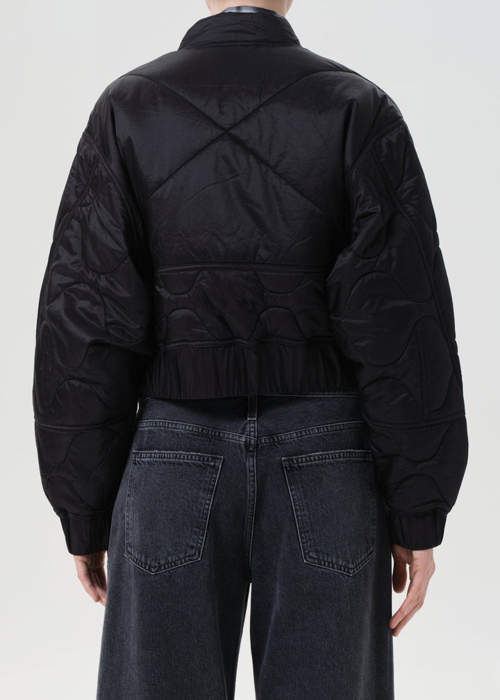 Iona Quilted Jacket in Black