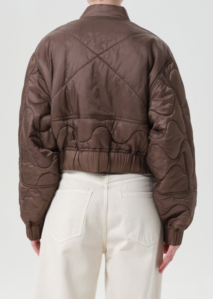 Iona Quilted Jacket in Cocoa