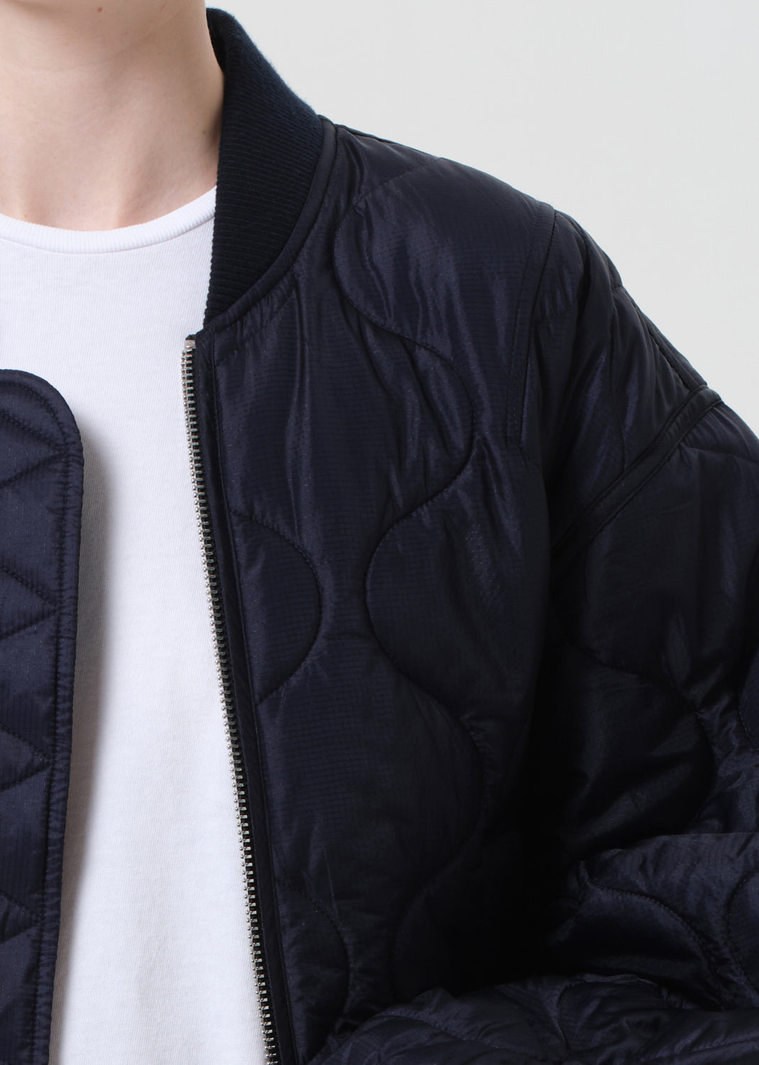 Isla Quilted Jacket in Ink