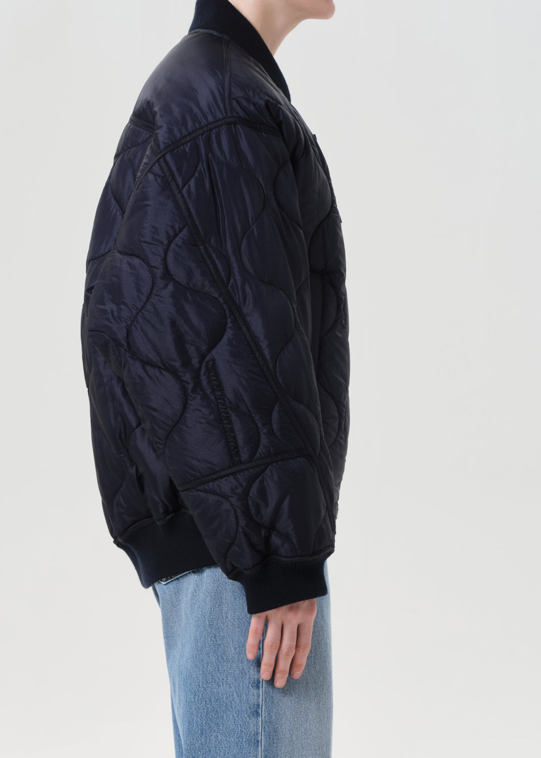 Isla Quilted Jacket in Ink