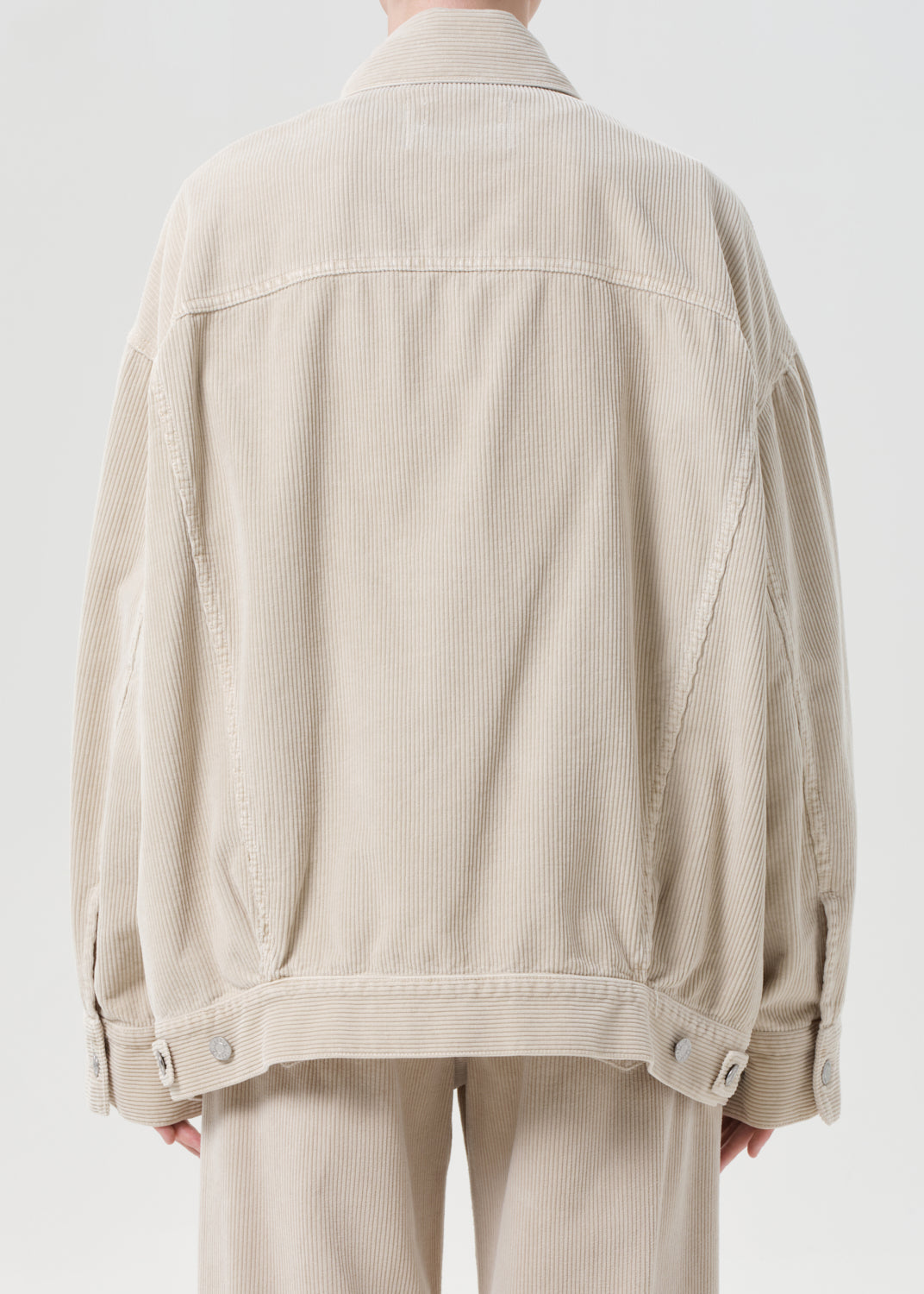 Reworked Wayne Jacket (Corduroy) in Rice Grass