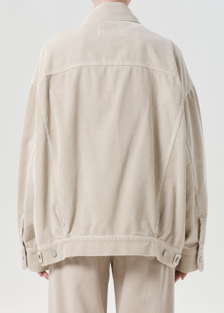 Reworked Wayne Jacket (Corduroy) in Rice Grass