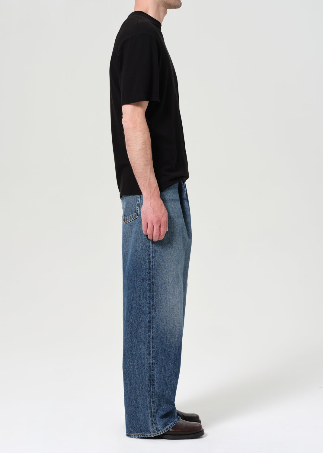 Benton Pleated Jean in Control