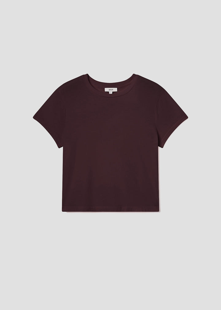 Adine Shrunken Tee in Root