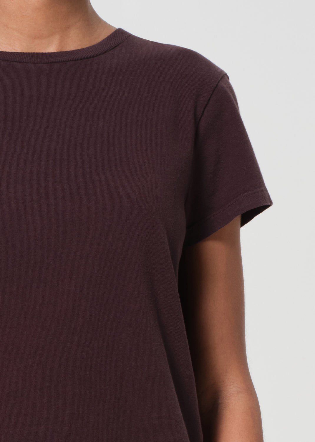 Adine Shrunken Tee in Root