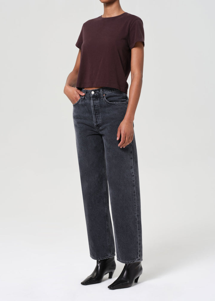 Adine Shrunken Tee in Root