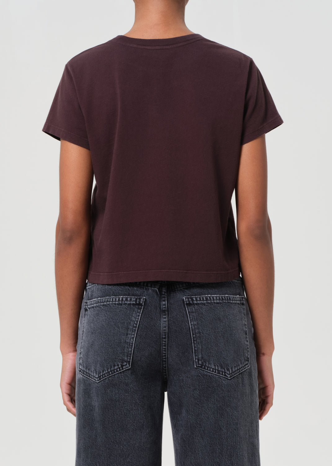 Adine Shrunken Tee in Root