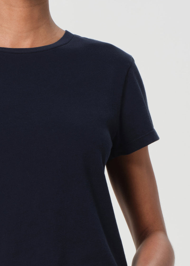 Adine Shrunken Tee in Storm