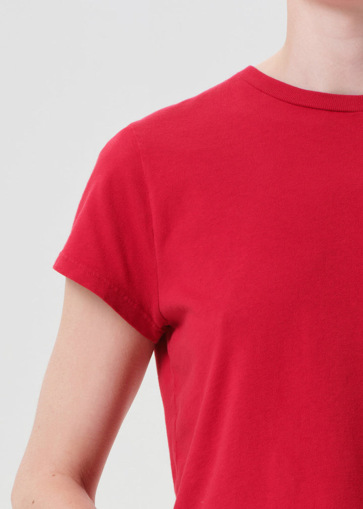 Adine Shrunken Tee in Tomato