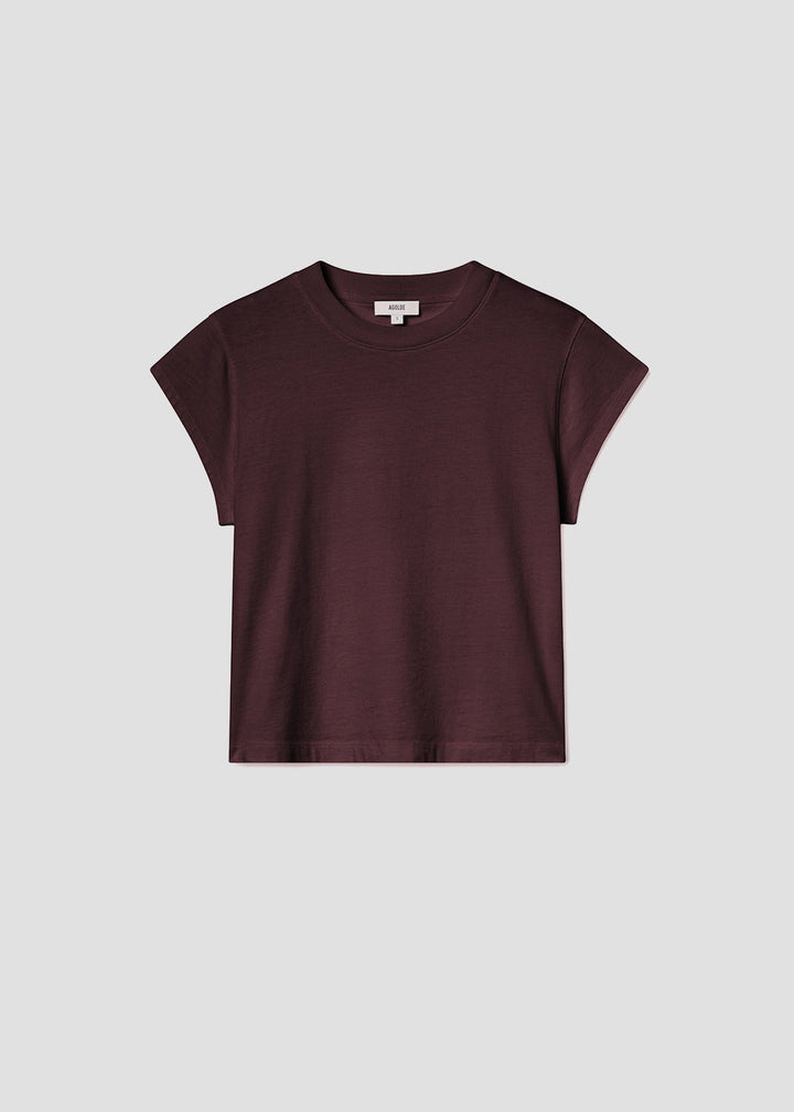 Bryce Cap Sleeve Tee in Root